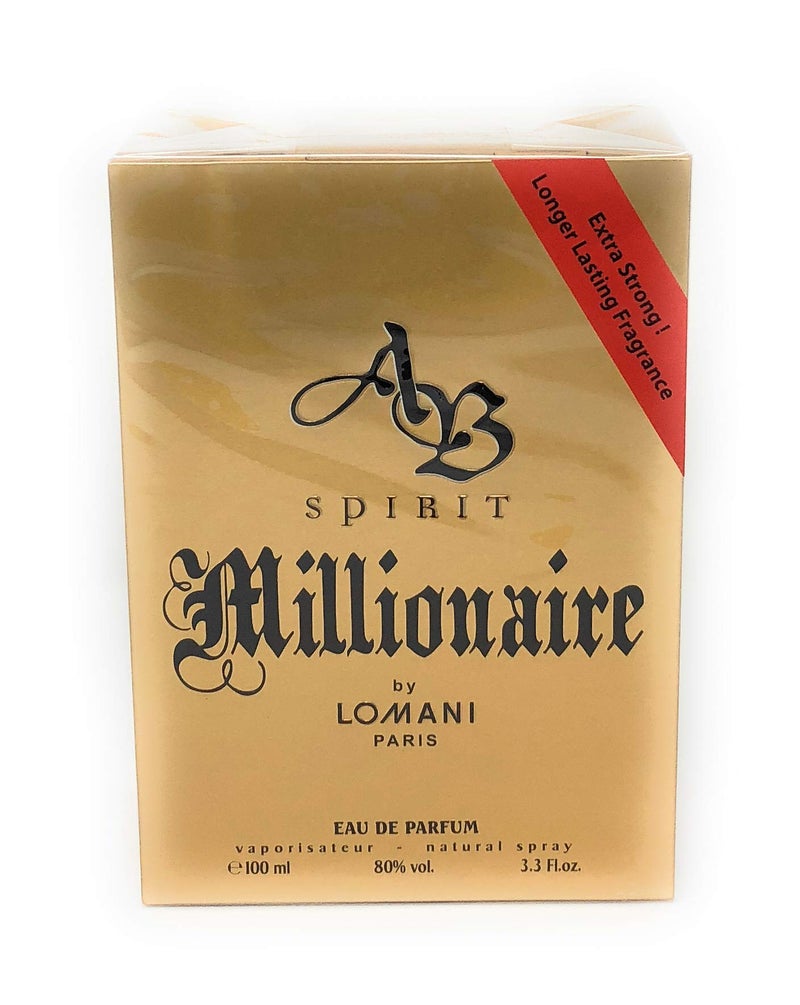 Lomani Ab Spirit Millionaire By Lomani for Men - 3.3 Oz Edp Spray, 3.3 Oz - Image 1